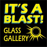 It's A Blast Glass Gallery Square Logo