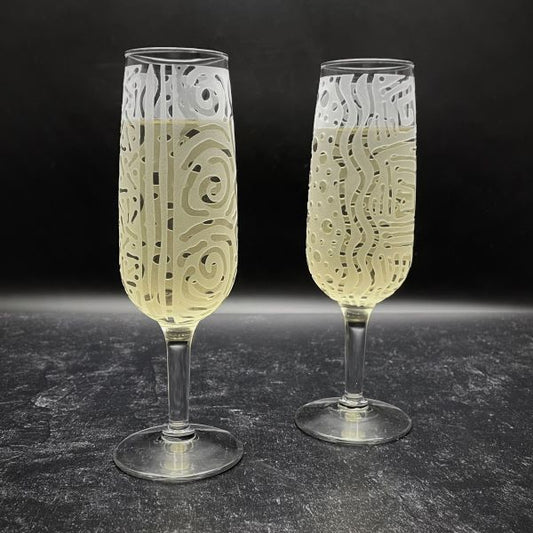 Clear-champagne-with-tri-panel-designs-with-champagne-side-view
