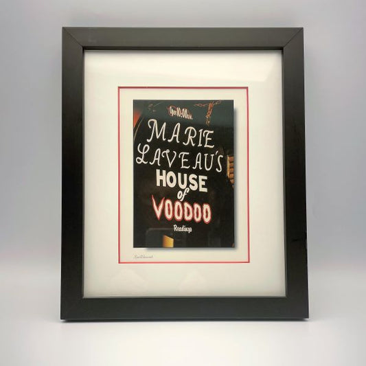 Marie Laveau's House of Voo Doo Framed Photograph