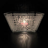 Square-handblown-glass-bowl-with-sandblasted-tribal-abstract-design-with-candle-side-view