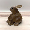 Stoneware Bunny Figure Side View